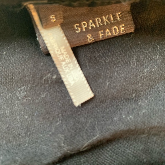 UO SPARKLE + FADE EMBELISHMENT SHOULDER SCOOP BACK - Picture 4 of 6